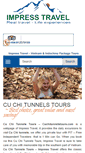 Mobile Screenshot of cuchitunnelstours.com